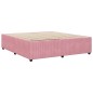 vidaXL Bettgestell Rosa 180x200 cm Samt vidaXL Bettgestell Rosa 180x200 cm Samt