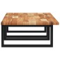 vidaXL Waschbeckenregal Wandmontage Stahl und Akazienholz vidaXL Waschbeckenregal Wandmontage Stahl und Akazienholz