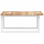 vidaXL Waschbeckenregal Wandmontage Stahl und Akazienholz vidaXL Waschbeckenregal Wandmontage Stahl und Akazienholz
