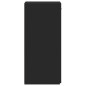 vidaXL Sideboard Schwarz 40x42,5x93 cm Holzwerkstoff vidaXL Sideboard Schwarz 40x42,5x93 cm Holzwerkstoff