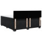 vidaXL Boxspringbett mit Matratze Schwarz 200x200 cm Samt vidaXL Boxspringbett mit Matratze Schwarz 200x200 cm Samt