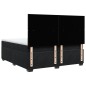 vidaXL Boxspringbett mit Matratze Schwarz 200x200 cm Samt vidaXL Boxspringbett mit Matratze Schwarz 200x200 cm Samt