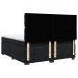 vidaXL Boxspringbett mit Matratze Schwarz 200x200 cm Samt vidaXL Boxspringbett mit Matratze Schwarz 200x200 cm Samt