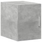 vidaXL Wandschrank Betongrau 30x42,5x40 cm Holzwerkstoff vidaXL Wandschrank Betongrau 30x42,5x40 cm Holzwerkstoff