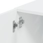 vidaXL Wandschrank Weiß 70x42,5x40 cm Holzwerkstoff vidaXL Wandschrank Weiß 70x42,5x40 cm Holzwerkstoff