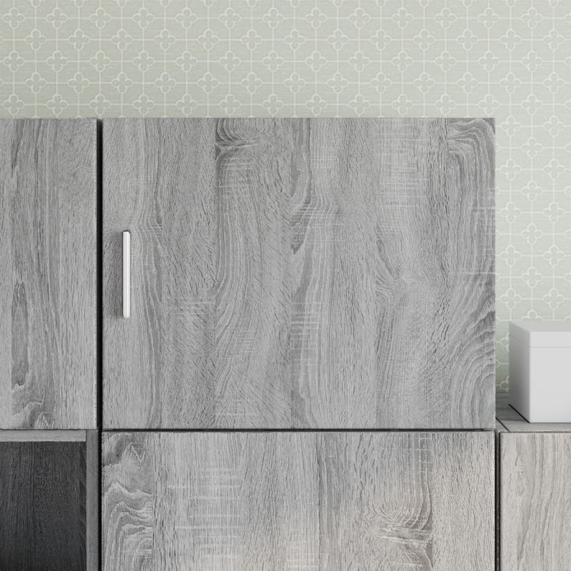 vidaXL Wandschrank Grau Sonoma 50x42,5x40 cm Holzwerkstoff vidaXL Wandschrank Grau Sonoma 50x42,5x40 cm Holzwerkstoff