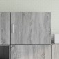 vidaXL Wandschrank Grau Sonoma 50x42,5x40 cm Holzwerkstoff vidaXL Wandschrank Grau Sonoma 50x42,5x40 cm Holzwerkstoff