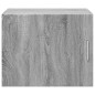 vidaXL Wandschrank Grau Sonoma 50x42,5x40 cm Holzwerkstoff vidaXL Wandschrank Grau Sonoma 50x42,5x40 cm Holzwerkstoff