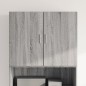 vidaXL Wandschrank Grau Sonoma 80x42,5x64 cm Holzwerkstoff vidaXL Wandschrank Grau Sonoma 80x42,5x64 cm Holzwerkstoff