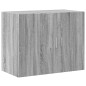 vidaXL Wandschrank Grau Sonoma 80x42,5x64 cm Holzwerkstoff vidaXL Wandschrank Grau Sonoma 80x42,5x64 cm Holzwerkstoff