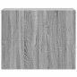 vidaXL Wandschrank Grau Sonoma 80x42,5x64 cm Holzwerkstoff vidaXL Wandschrank Grau Sonoma 80x42,5x64 cm Holzwerkstoff