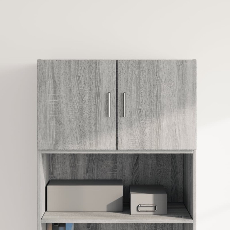 vidaXL Wandschrank Grau Sonoma 70x42,5x40 cm Holzwerkstoff vidaXL Wandschrank Grau Sonoma 70x42,5x40 cm Holzwerkstoff