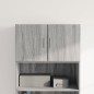 vidaXL Wandschrank Grau Sonoma 70x42,5x40 cm Holzwerkstoff vidaXL Wandschrank Grau Sonoma 70x42,5x40 cm Holzwerkstoff