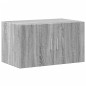 vidaXL Wandschrank Grau Sonoma 70x42,5x40 cm Holzwerkstoff vidaXL Wandschrank Grau Sonoma 70x42,5x40 cm Holzwerkstoff