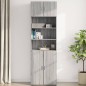 vidaXL Wandschrank Grau Sonoma 70x42,5x40 cm Holzwerkstoff vidaXL Wandschrank Grau Sonoma 70x42,5x40 cm Holzwerkstoff