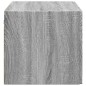 vidaXL Wandschrank Grau Sonoma 70x42,5x40 cm Holzwerkstoff vidaXL Wandschrank Grau Sonoma 70x42,5x40 cm Holzwerkstoff