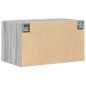 vidaXL Wandschrank Grau Sonoma 70x42,5x40 cm Holzwerkstoff vidaXL Wandschrank Grau Sonoma 70x42,5x40 cm Holzwerkstoff