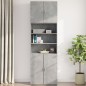 vidaXL Wandschrank Betongrau 80x42,5x64 cm Holzwerkstoff vidaXL Wandschrank Betongrau 80x42,5x64 cm Holzwerkstoff
