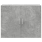 vidaXL Wandschrank Betongrau 80x42,5x64 cm Holzwerkstoff vidaXL Wandschrank Betongrau 80x42,5x64 cm Holzwerkstoff