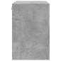 vidaXL Wandschrank Betongrau 80x42,5x64 cm Holzwerkstoff vidaXL Wandschrank Betongrau 80x42,5x64 cm Holzwerkstoff