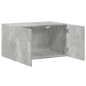 vidaXL Wandschrank Betongrau 70x42,5x40 cm Holzwerkstoff vidaXL Wandschrank Betongrau 70x42,5x40 cm Holzwerkstoff