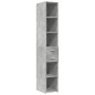 vidaXL Highboard Betongrau 30x42,5x185 cm Holzwerkstoff vidaXL Highboard Betongrau 30x42,5x185 cm Holzwerkstoff