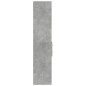 vidaXL Highboard Betongrau 30x42,5x185 cm Holzwerkstoff vidaXL Highboard Betongrau 30x42,5x185 cm Holzwerkstoff