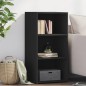 vidaXL Sideboard Schwarz 45x41x93 cm Holzwerkstoff vidaXL Sideboard Schwarz 45x41x93 cm Holzwerkstoff