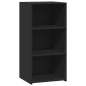 vidaXL Sideboard Schwarz 45x41x93 cm Holzwerkstoff vidaXL Sideboard Schwarz 45x41x93 cm Holzwerkstoff