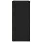 vidaXL Sideboard Schwarz 30x41x93 cm Holzwerkstoff