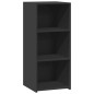 vidaXL Sideboard Schwarz 40x41x93 cm Holzwerkstoff vidaXL Sideboard Schwarz 40x41x93 cm Holzwerkstoff