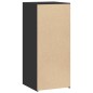 vidaXL Sideboard Schwarz 40x41x93 cm Holzwerkstoff vidaXL Sideboard Schwarz 40x41x93 cm Holzwerkstoff