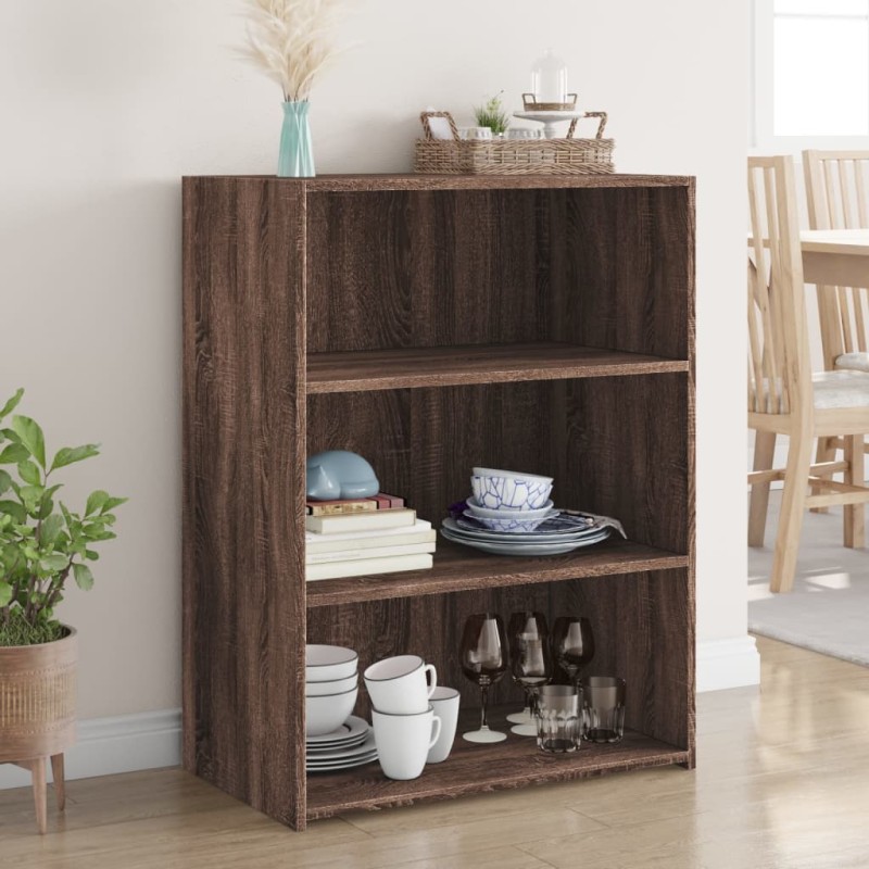vidaXL Sideboard Braun Eichen-Optik 70x41x93 cm Holzwerkstoff vidaXL Sideboard Braun Eichen-Optik 70x41x93 cm Holzwerkstoff
