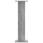 vidaXL Lautsprecherständer 2 Stk. Grau Sonoma 30x30x95cm Holzwerkstoff vidaXL Lautsprecherständer 2 Stk. Grau Sonoma 30x30x95cm Holzwerkstoff