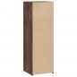 vidaXL Highboard Braun Eichen-Optik 40x41x124 cm Holzwerkstoff vidaXL Highboard Braun Eichen-Optik 40x41x124 cm Holzwerkstoff
