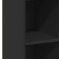 vidaXL Highboard Schwarz 30x41x124 cm Holzwerkstoff vidaXL Highboard Schwarz 30x41x124 cm Holzwerkstoff