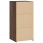 vidaXL Sideboard Braun Eichen-Optik 45x41x93 cm Holzwerkstoff vidaXL Sideboard Braun Eichen-Optik 45x41x93 cm Holzwerkstoff