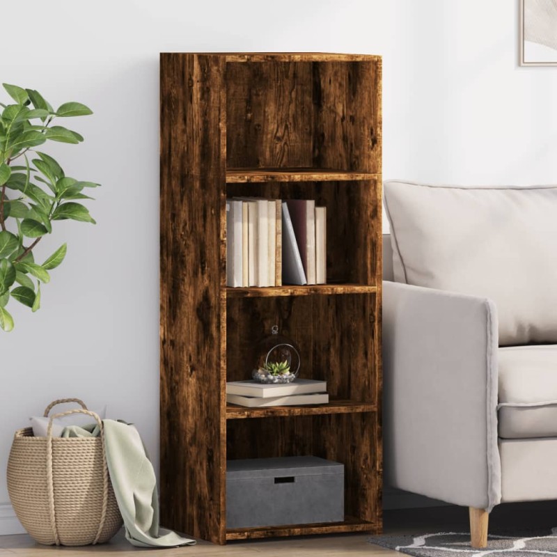 vidaXL Highboard Räuchereiche 45x41x124 cm Holzwerkstoff vidaXL Highboard Räuchereiche 45x41x124 cm Holzwerkstoff