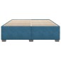 vidaXL Bettgestell Blau 200x200 cm Samt vidaXL Bettgestell Blau 200x200 cm Samt