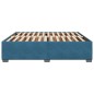 vidaXL Bettgestell Blau 200x200 cm Samt vidaXL Bettgestell Blau 200x200 cm Samt