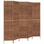 Paravent 5-tlg. Braun 205x180 cm Wasserhyazinthe Paravent 5-tlg. Braun 205x180 cm Wasserhyazinthe