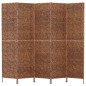 Paravent 5-tlg. Braun 205x180 cm Wasserhyazinthe Paravent 5-tlg. Braun 205x180 cm Wasserhyazinthe