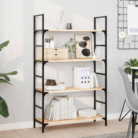 vidaXL Schweberegale 4 Stk. 80x30x2 cm Massivholz Akazie Unbehandelt