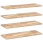 vidaXL Schweberegale 4 Stk. 80x30x2 cm Massivholz Akazie Unbehandelt vidaXL Schweberegale 4 Stk. 80x30x2 cm Massivholz Akazie Unbehandelt