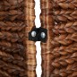 Paravent 5-tlg. Braun 205x180 cm Wasserhyazinthe Paravent 5-tlg. Braun 205x180 cm Wasserhyazinthe