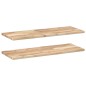 vidaXL Schweberegale 2 Stk. 100x30x2 cm Massivholz Akazie Unbehandelt vidaXL Schweberegale 2 Stk. 100x30x2 cm Massivholz Akazie Unbehandelt