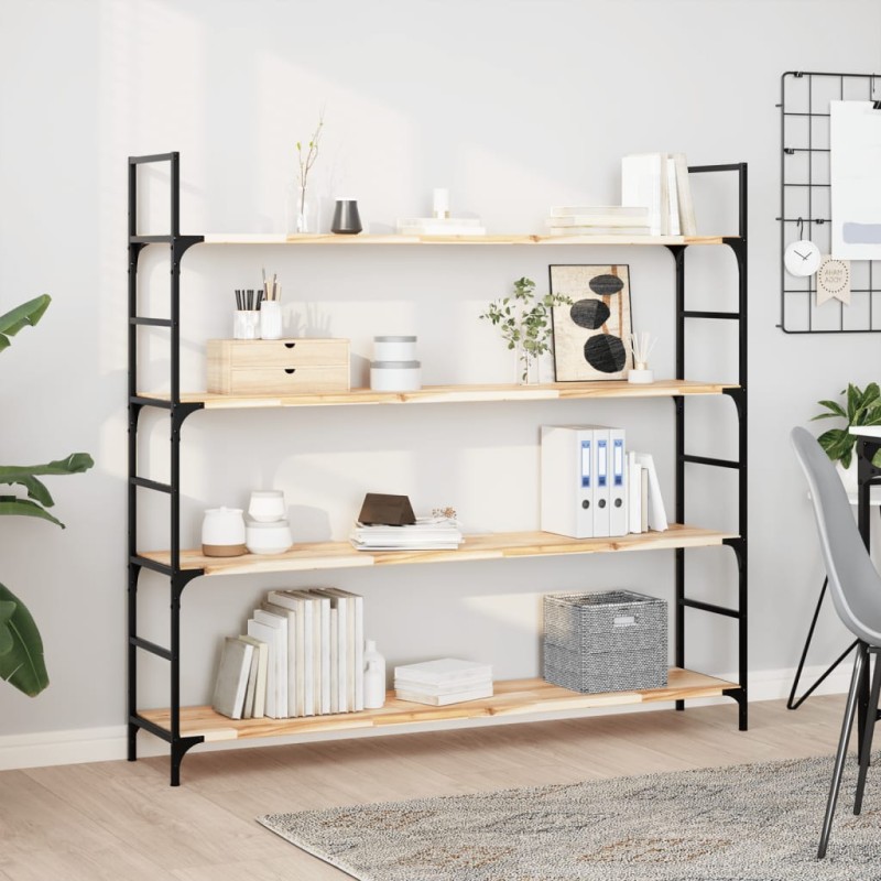 vidaXL Schweberegale 2 Stk. 160x30x2 cm Massivholz Akazie Unbehandelt vidaXL Schweberegale 2 Stk. 160x30x2 cm Massivholz Akazie Unbehandelt