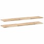 vidaXL Schweberegale 2 Stk. 160x30x2 cm Massivholz Akazie Unbehandelt vidaXL Schweberegale 2 Stk. 160x30x2 cm Massivholz Akazie Unbehandelt