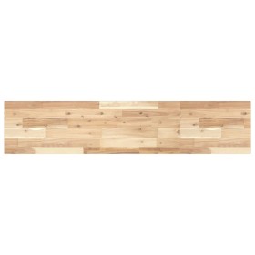 vidaXL Schweberegal 140x30x2 cm Massivholz Akazie Unbehandelt