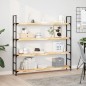vidaXL Schweberegal 160x20x4 cm Massivholz Akazie Unbehandelt vidaXL Schweberegal 160x20x4 cm Massivholz Akazie Unbehandelt